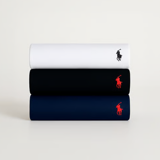3 Ralph Lauren Basic Shirts - 100% Cotton
