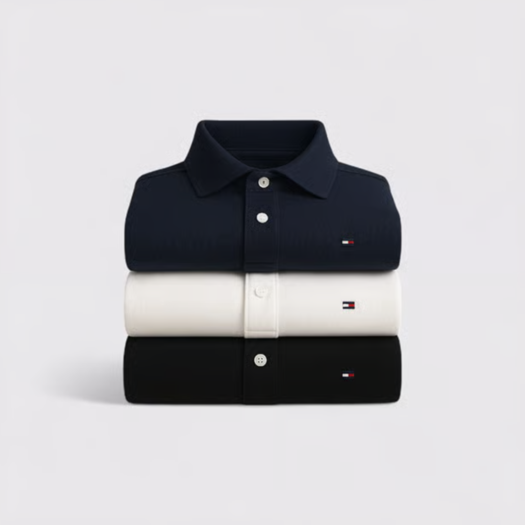 3 Tommy Hilfiger Polo Shirts