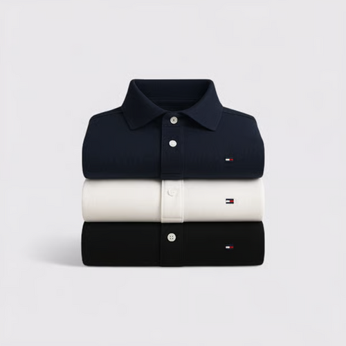 3 Tommy Hilfiger Polo Shirts